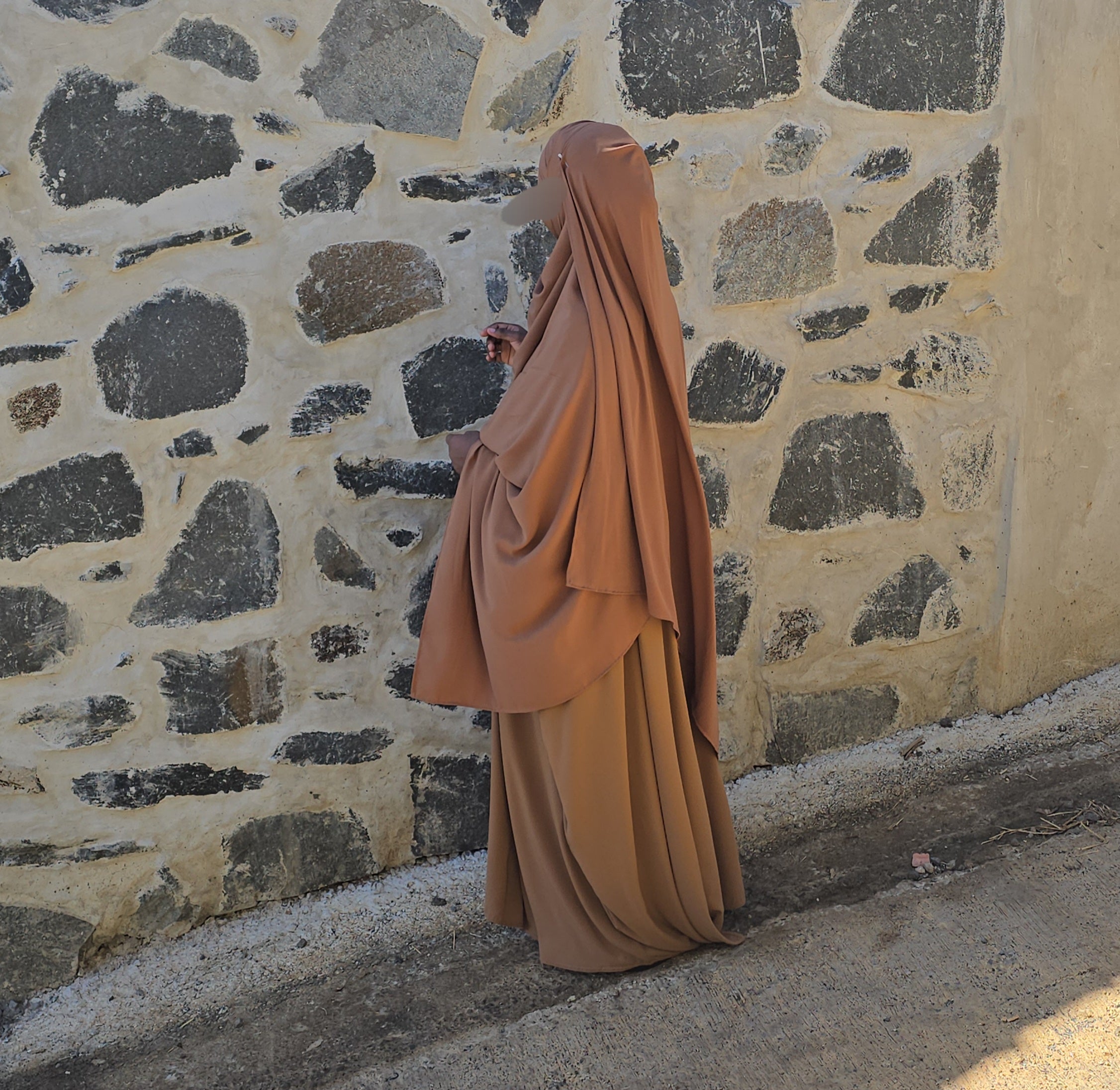 Maxi Hijab XXL Bella - Azul petróleo