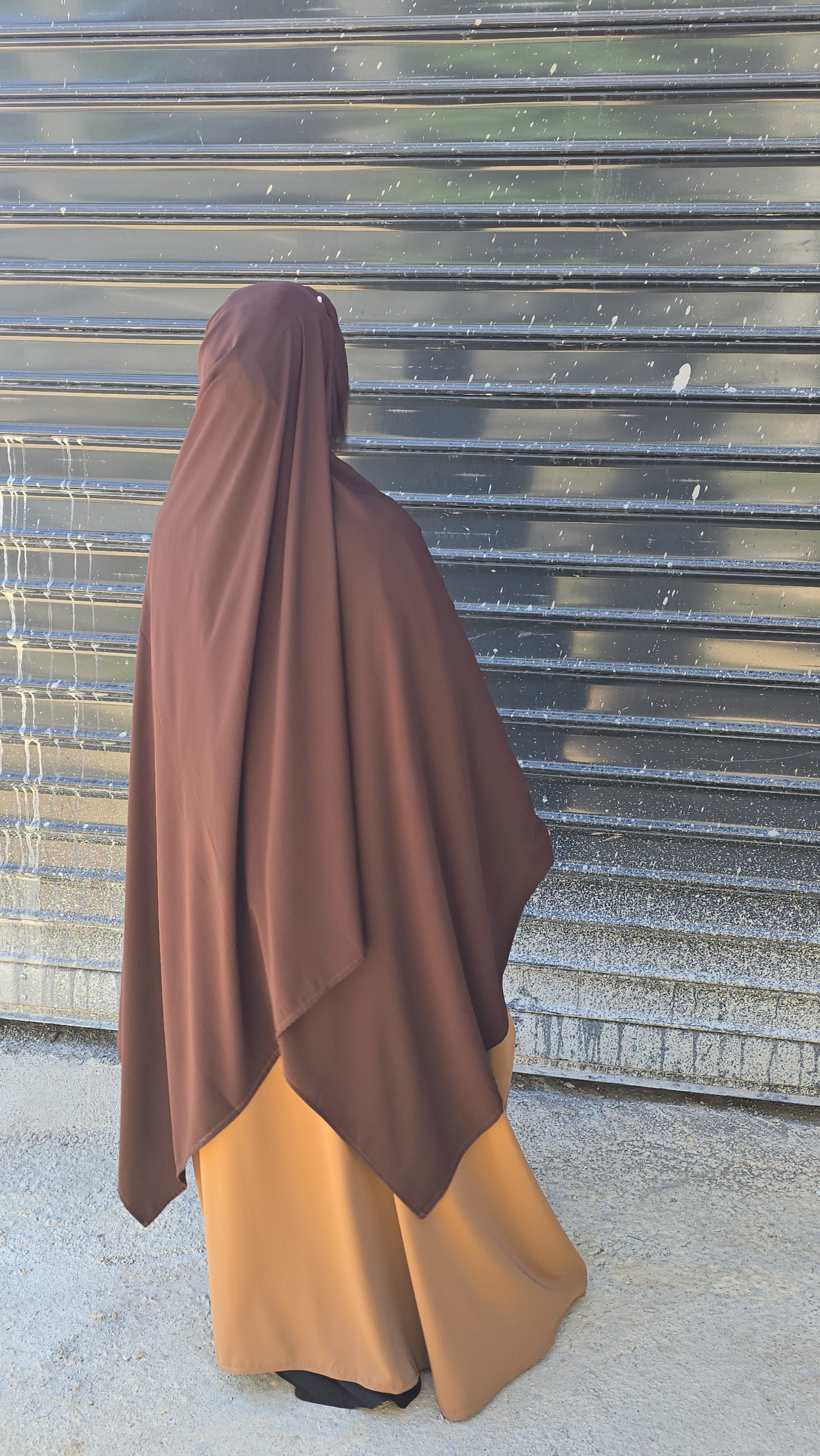 Maxi Hijab XXL Bella - Azul petróleo
