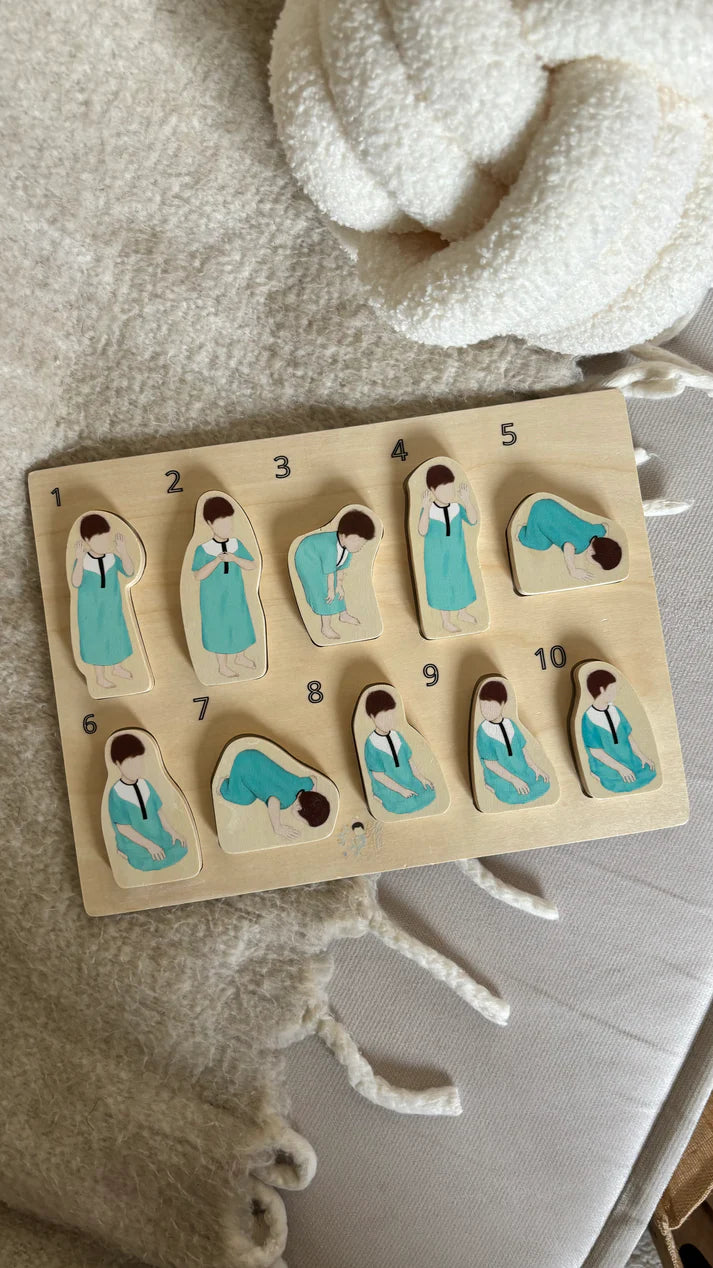 Puzzle Montessori de la prière_ Edition Bébé Ali