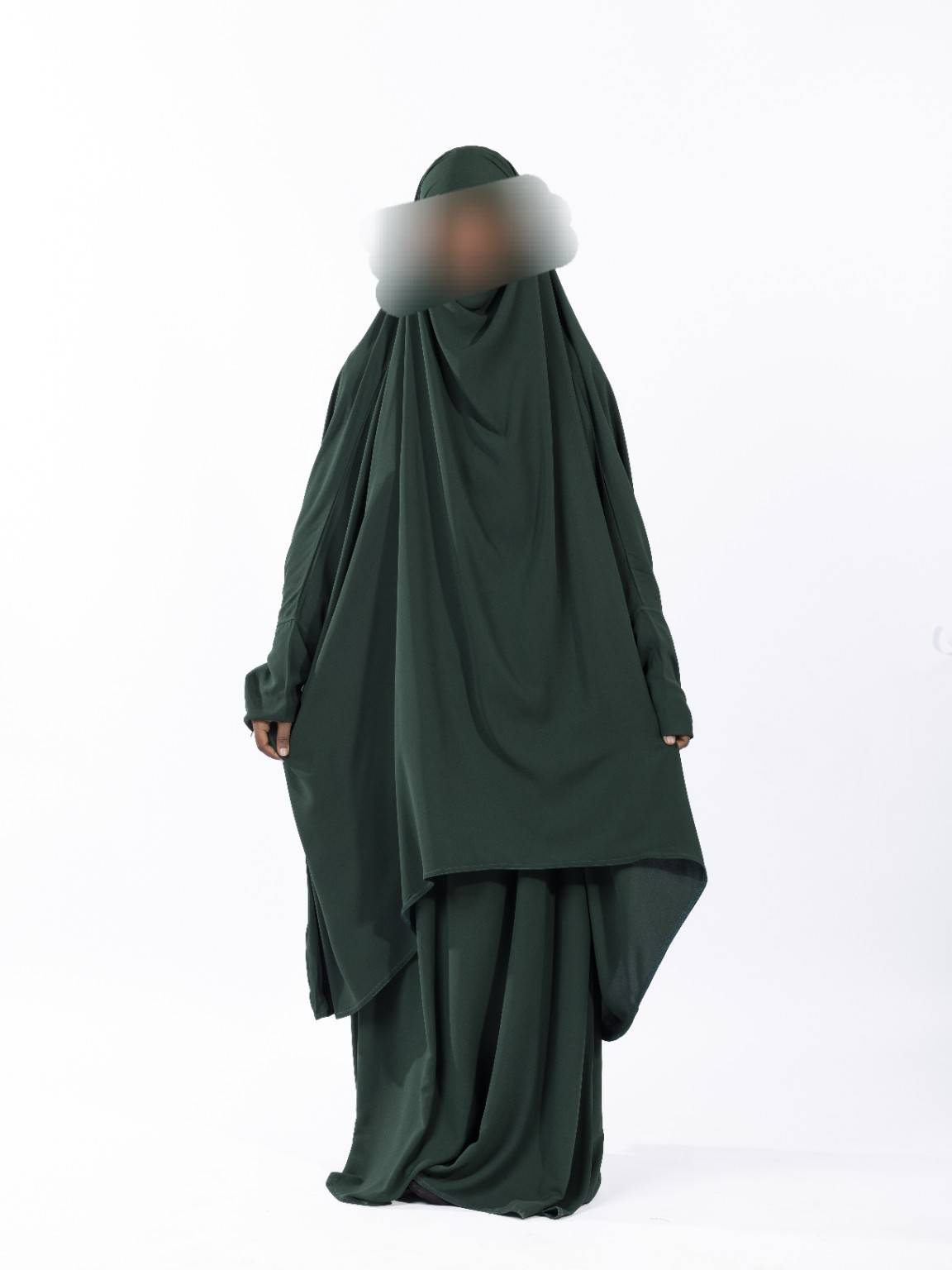 Jilbab 2 pièces Jupe – Tissu Woolpeach Premium