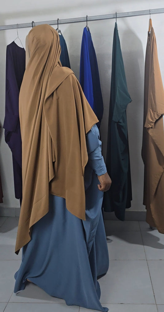 Maxi Hijab Prêt à Enfiler — Woolpeach | May'Islam Collection