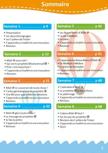 MON CAHIER D'ACTIVITÉS DINI 6-9 ANS