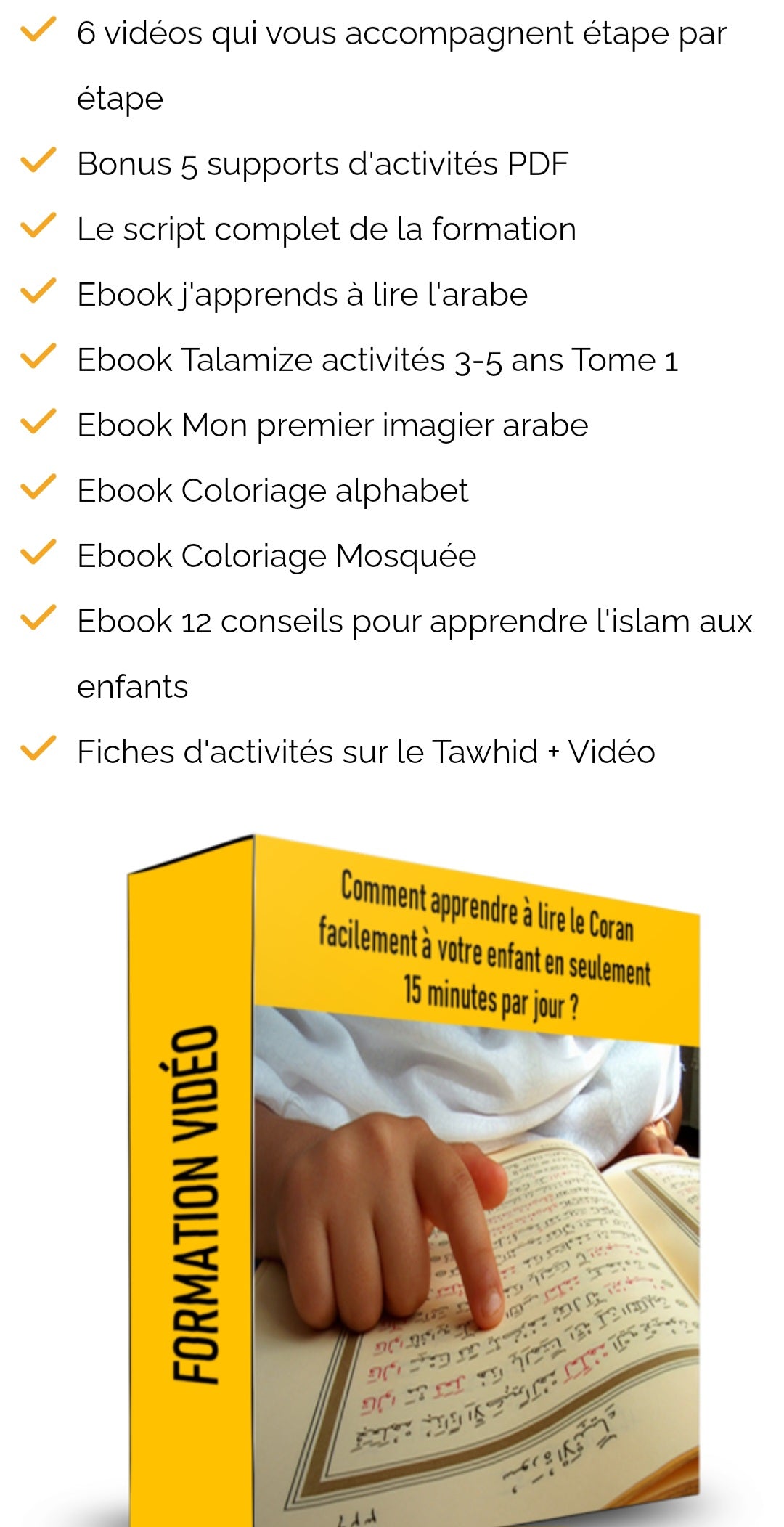 LE PACK MUSLIM KIDS ACADEMY