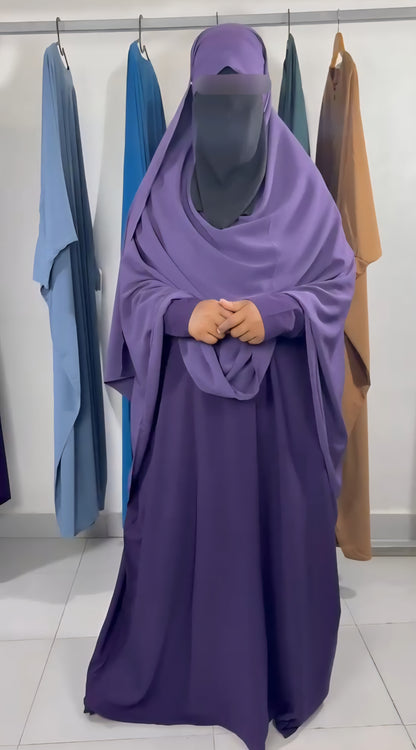 Abaya Semi-Saoudienne — May'Islam Collection