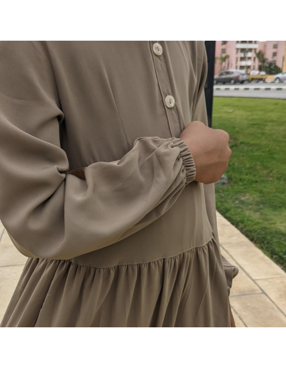 Abaya Layanah Taupe