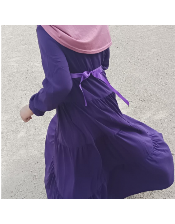 Abaya Layanah Prune