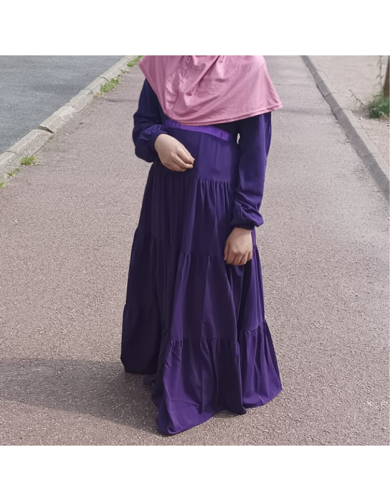 Abaya Layanah Prune