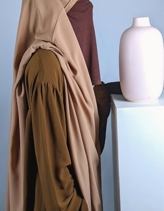 Abaya Yemi - Camel foncé