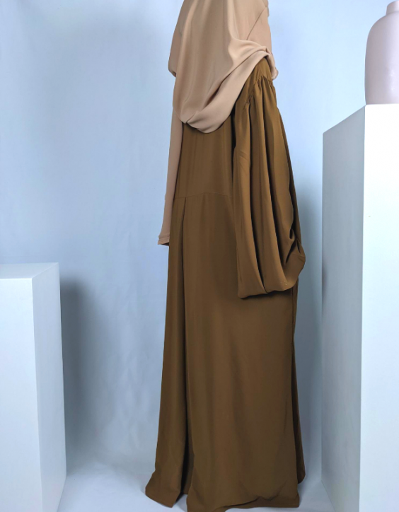 Abaya Yemi - Camel foncé