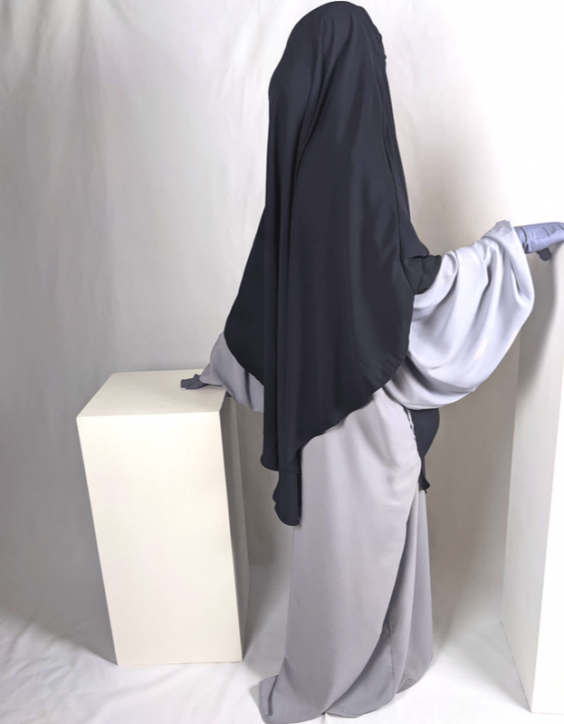 Abaya Yemi - Gris claire