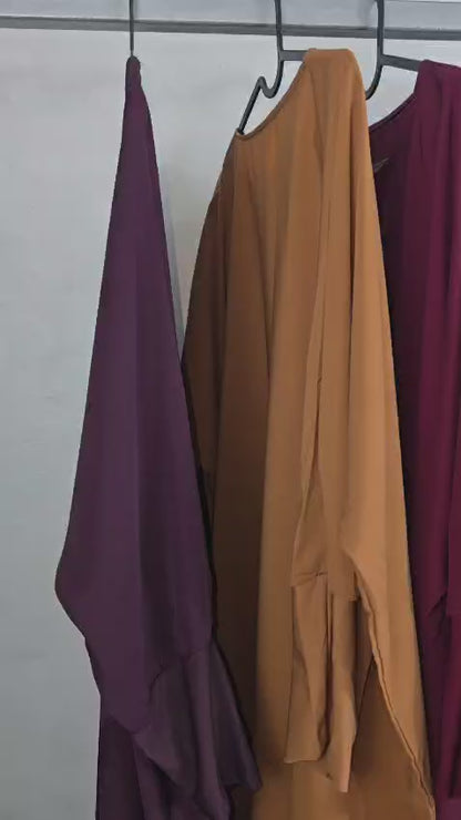 Abaya Basic Semi-Saoudienne