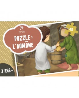PUZZLE L' AUMÔNE - ZAKAT - 48 PIÈCES - MUSLIMKID - 3 ANS+