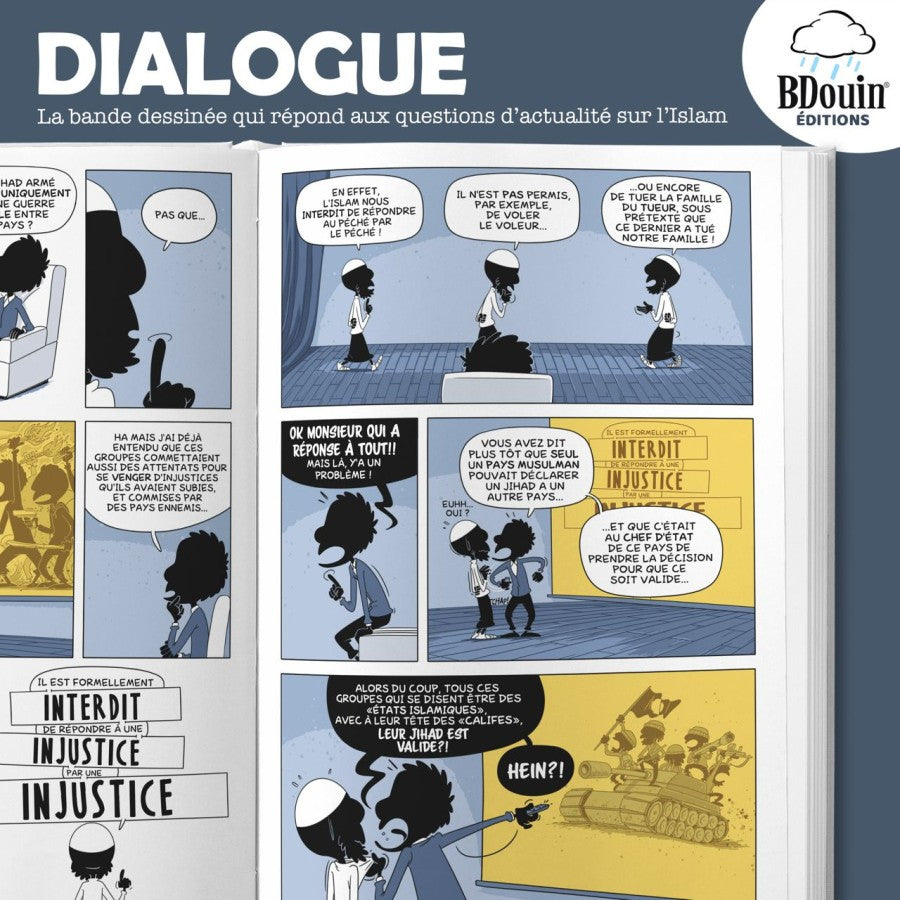 Dialogue, la BD qui répond à vos craintes et vos questions sur l'Islam