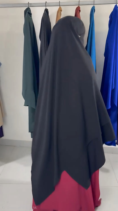 Maxi Hijab Prêt à Enfiler — Woolpeach | May'Islam Collection