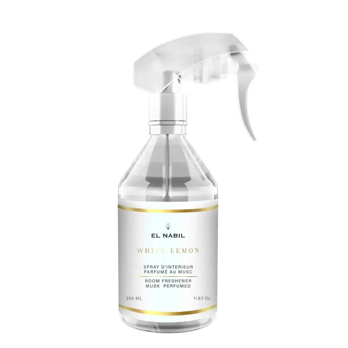 Spray d'intérieur El Nabil – White Lemon | Parfum maison frais et musqué 350ml