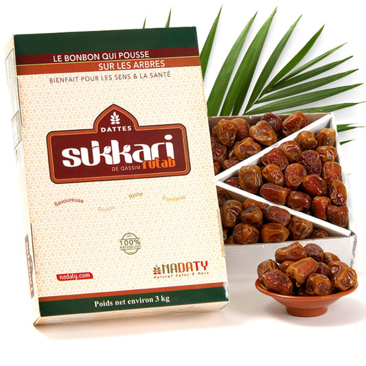 Dattes Sukkari - 3kg