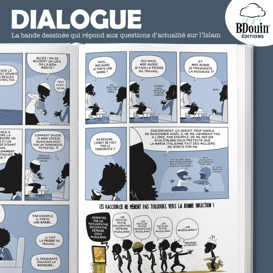 Dialogue, la BD qui répond à vos craintes et vos questions sur l'Islam