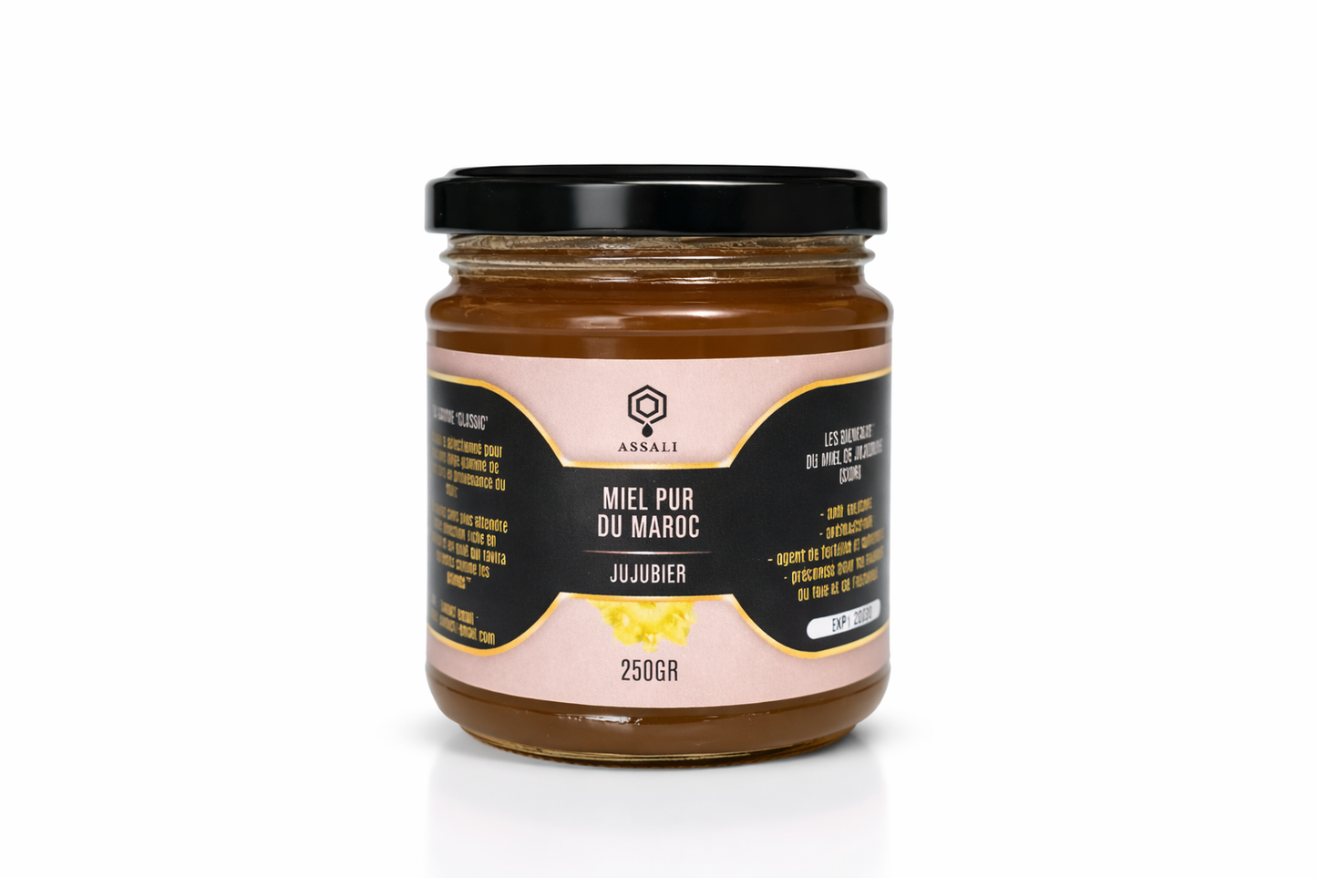 Miel de Sidr (Jujubier) du Maroc de Qualité 250gr - ASSALI