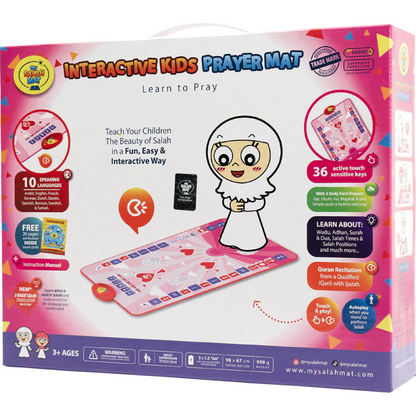 Tapis de prière interactif enfant - Fille - My Salah Mat